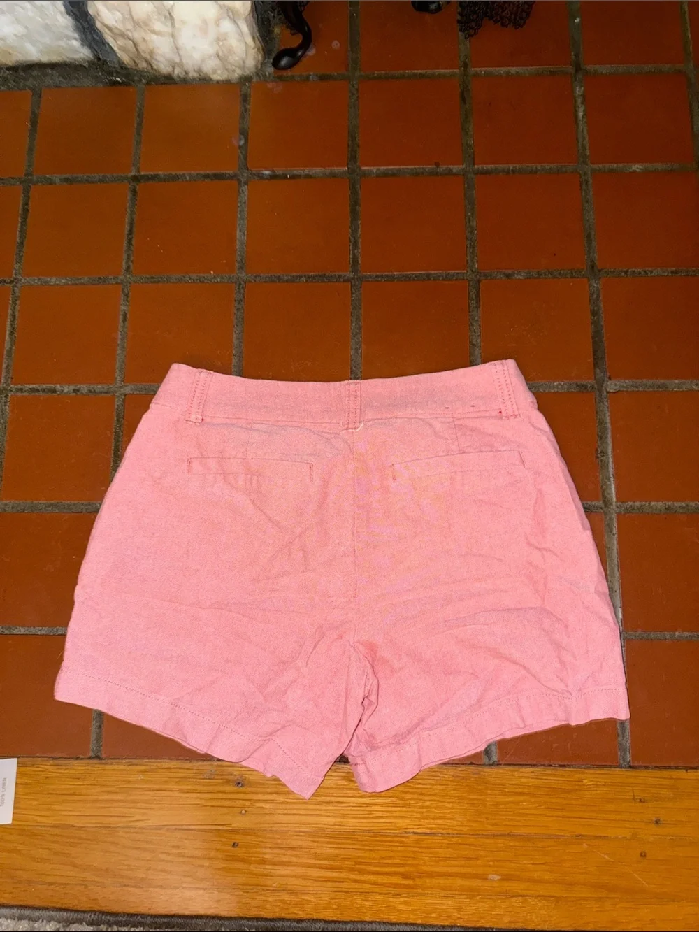 J. Crew Pink Cotton Blend Bermuda Shorts size 0